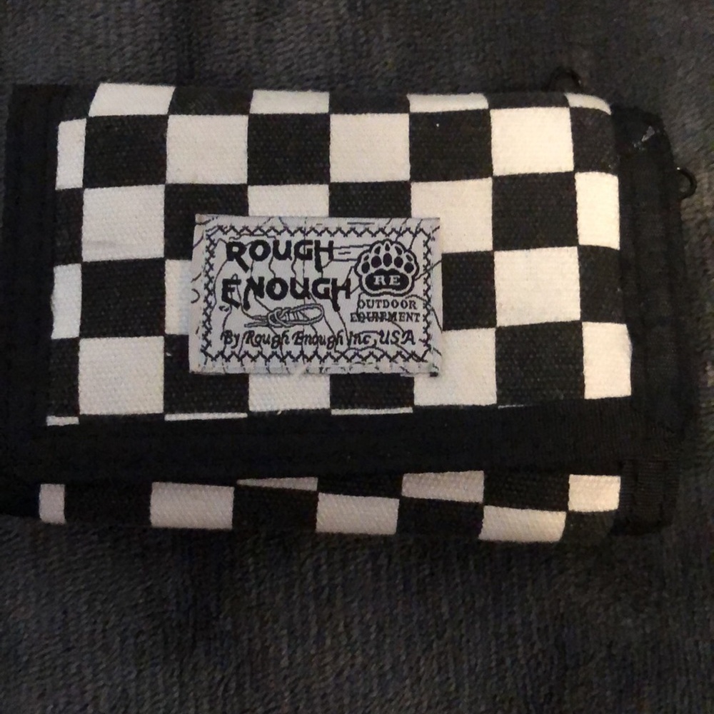 Rough enough wallet
